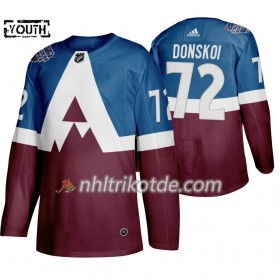 Colorado Avalanche Trikot Joonas Donskoi 72 Adidas 2020 Stadium Series Authentic - Kinder